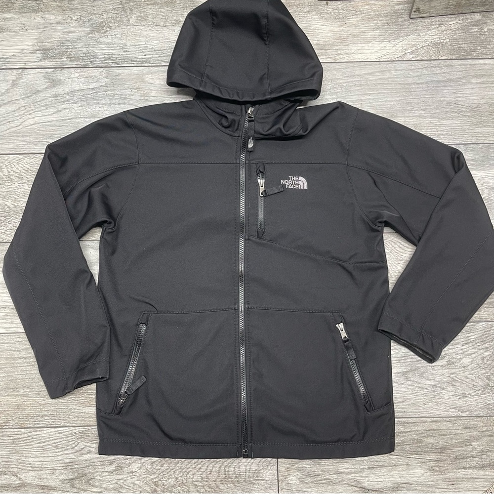 The North Face black jacket coat kids size L (14-16)